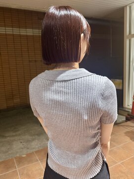 ビーハイブ 仙台駅前店(Behive) red brown × bob