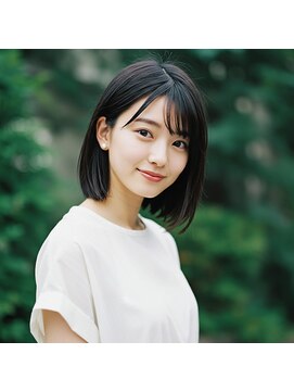 コトナ 越谷店 【越谷で人気のボブ】小顔効果×透明感カラーで大人可愛く