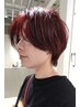 カット+フルカラー￥9980#天神#ショートボブ#顔周りレイヤーカット#ミニボブ