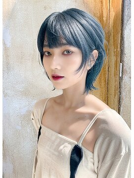 メンズサロン サンティエ 鹿児島中央駅店(Men's salon scintiller) ブリーチ/ダブルカラー/グラデーションカラー/インナーカラー
