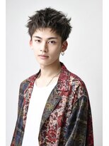 ネクスト 渋谷(NEXT)&nbsp;MEN’S HAIR/ブルーブラック/フェザーパーマ/渋谷ア