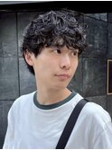 メンズマッシュ/波巻きツイストスパイラルパーマ