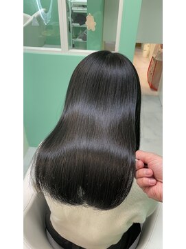 柔らか上品ストレート×髪質改善