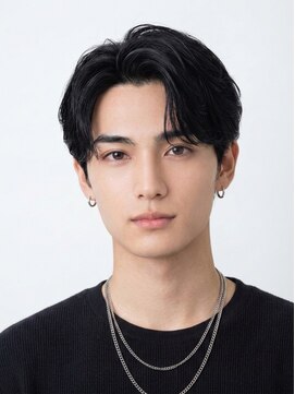 バーシャミ 博多(Baciami) 【色気×清潔感】大人の余裕漂う・王道ニュアンスセンターパート