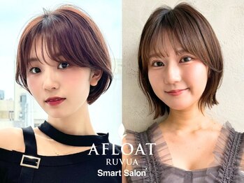 アフロート ルヴア(AFLOAT RUVUA)の写真/"小顔魅せ×美シルエット"で360度どこから見ても可愛いが叶う!柔らかな女性らしさも兼ね備えた美ショートへ