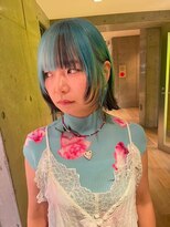 クレア 下北沢(CREA)&nbsp;ダークパープル/ナチュラルショート/夏/ミルクブラウン/下北沢