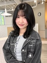 ルトワフクロマチ(Lutowa Fukuromachi)&nbsp;ダークパープル/ナチュラルショート/ミルクブラウン/秋/袋町