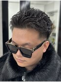 極道パーマ/短髪パーマ/広島メンズ