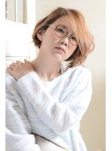 【SHARE】☆ゆるパーマで柔かな大人ショートボブ☆