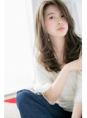 【Lab古河】上品なモーブカラー艶ロングb