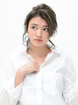 アース 石巻店(HAIR&MAKE EARTH) きれいめ大人ポニーテール