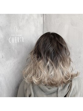 シェリール(CHERiR) ホワイトベージュグラデーション☆