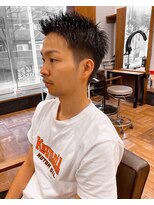 アイリーヘアデザイン(IRIE HAIR DESIGN)&nbsp;【IRIE HAIR赤坂】メンズビジネスマン×ワイルドアップバング