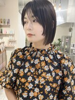 エル 桜山(yel)&nbsp;ステップボブ/髪質改善/インナーカラー/ハイライト/