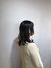 カット+おしゃれ白髪染め+髪質改善トリートメント￥12450