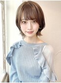 30代40代50代大人小顔前下がりボブ×ナチュラルボブ×ミニボブ