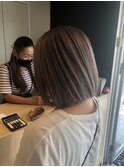 切りっぱなしボブ