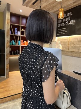 ボタン テンジン(VOTAN tenjin) 【VOTAN吉田航太】乾かすだけでおさまるボブに 天神大名