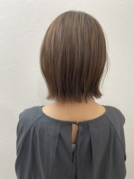 ベルム(Belme) 透明感シークレットハイライトベージュ×髪質改善/用賀