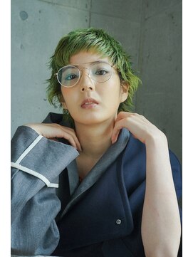 ハイジア(hygea) [hygea]ライムグリーンとオトナショート[薬院/警固]