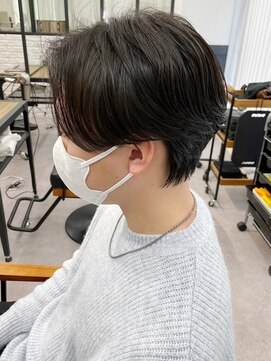 ネオリーブ クーロ メゾン 横浜(Neolive curro Maison) 韓国センターパート×ニュアンスパーマ[メンズ]