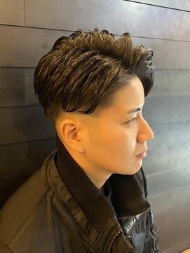 ディスイズバーバーセカンド(THIS IS BARBER 2nd) ツーブロック 束感 ビジネスカジュアルスタイル 札幌