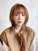 アイティーバイアルバム 松戸店(IT by ALBUM)&nbsp;フェイスラインレイヤー_ショコラアッシュ_69202