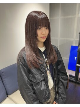 トレス(TRESS) セミロング/フェイスレイヤー/ピンクバイオレット