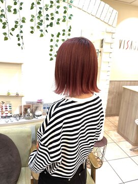 ヴィサージュファイン(VISAGE fine) チェリーピンク/外ハネボブ／ハイトーン