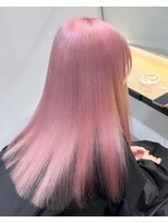 ベレーザ 渋谷(BELEZA)&nbsp;5177ニュアンスカラーホワイトピンクオンブレミルクティーピンク