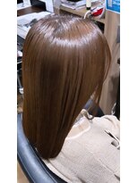 ハピネス クローバー 八木店(Happiness CLOVER) 髪質改善カラー 艶髪 オリーブベージュ 奈良 大和八木