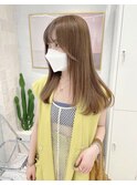 ベージュ/ハイトーン/レイヤー/ボブ/立川/髪質改善/ヘアセット