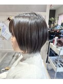 丸みショートボブ