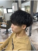 ツイストスパイラルパーマ/メンズカット/波巻きパーマ/札幌/大通