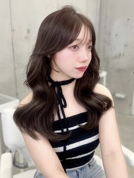 アリュウル 表参道(ALLURE) 韓国くびれヘア○小顔顔まわりカット/レイヤーカットツヤカラー