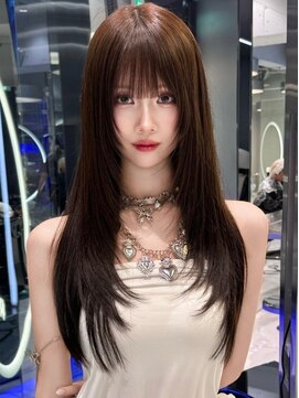 レディアル 渋谷(REDEAL) ワンホンヘア/韓国ヘア/ウルフ/前髪[レイヤーカット/渋谷]