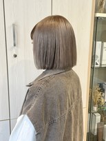 マセナ(Masena)&nbsp;ハイトーンベージュ×韓国風タッセルボブ