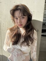 アンドスタイル(&style)&nbsp;ブリーチなしのダブルカラー　オリーブベージュ　オリーブカラー