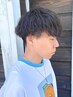 午後限定★お仕事帰りにカット★メンズカット+眉カットサービス　￥4500～