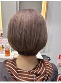 くすみカラー×ショート