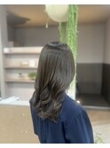 ミディアム巻き髪