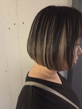 ライズ ヘア ブランド 豊中店(RISE HAIR BRAND) アンブレラカラーボブ