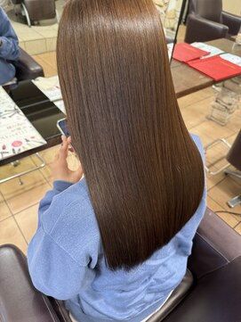 リー 甲子園(Lee) 髪質改善カラー　アッシュベージュ