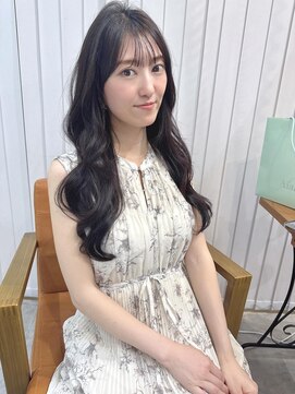 リンクス 東戸塚店(LINKS) 重めロングレイヤーカット×シースルーバング