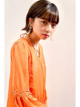 メラク(Merak) 大人クールストレートボブ