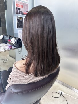 ファースト 東仙台店(first) ショコラブラウン・セミロング