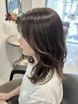 ノア(no_a) 【四条烏丸】レイヤー×グレージュ