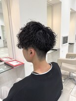 ロンド ラマ 岐阜(Lond bla-ma) 刈り上げマッシュ×ツイストスパイラル【Lond伊藤メンズ】