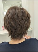 クセ毛ショート