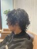 men'sカット＋デザインパーマ【波まき、ツイスパ、ツイストパーマ】